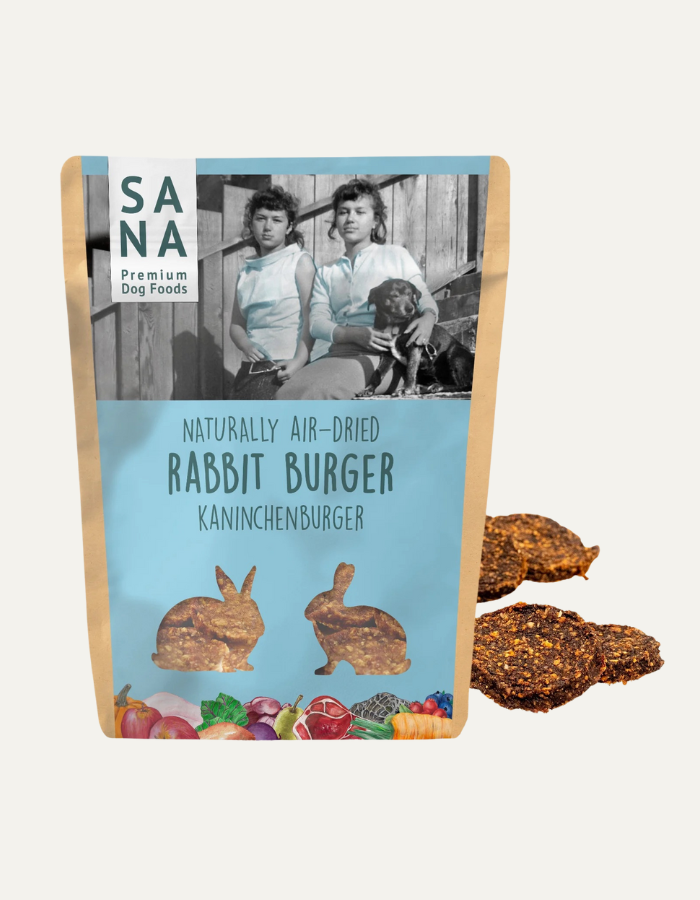 Burgery z królika 100g Miękka przekąska dla psa SANADOG